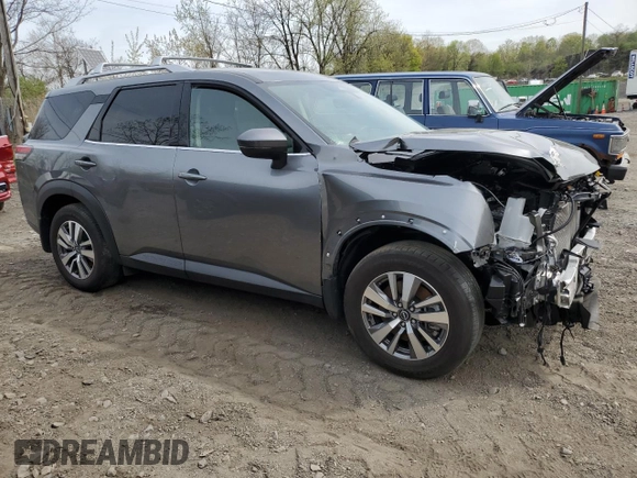 2023 Nissan Pathfinder SL z VIN 5N1DR3CC1PC234294, wystawiony jako Copart lot #54881485 z przebiegiem 29 442 mil mil oraz Szkoda całkowita • Salvage title. Historia ofert i sprzedaży dostępna na DreamBid. Obrazek 4.