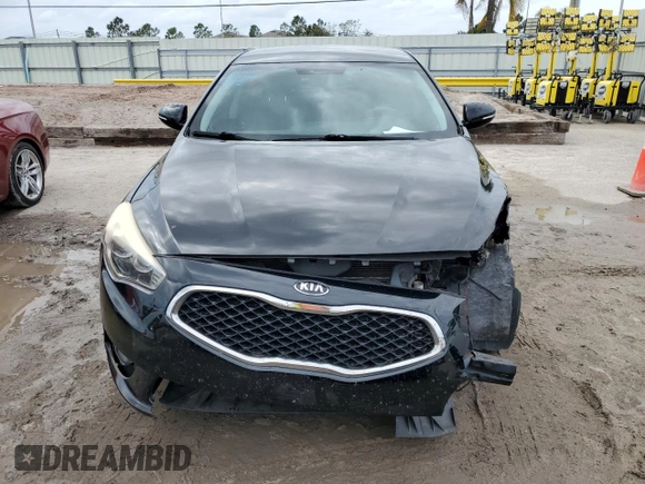 2015 Kia Cadenza Premium with VIN KNALN4D70F5181736, listed as a Copart auction lot 80024144 with 138,814 mi miles and Salvage Title. Bid and sale history available at carsss.com. Image 5.