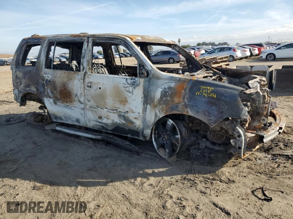 2010 Honda Pilot EX with VIN 5FNYF3H41AB004443, listed as a Copart auction lot 81129014 with Not Provided miles and Non Repairable. Bid and sale history available at carsss.com. Image 4.