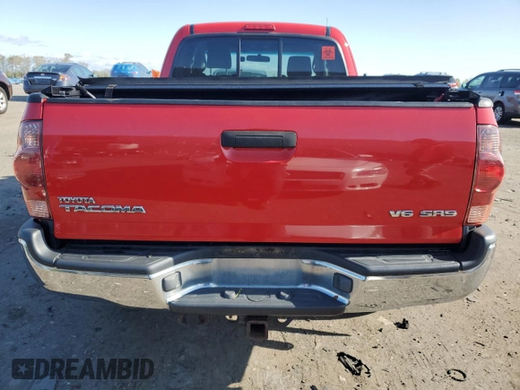 2005 Toyota Tacoma with VIN 5TEUU42N45Z093795, listed as a Copart auction lot 52331665 with 243,681 mi miles and Salvage Title. Bid and sale history available at DreamBid. Image 6.