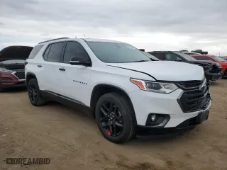 2021 Chevrolet Traverse Premier with VIN 1GNEVKKW1MJ117873, listed as a Copart auction lot 48254365 with 78,634 mi miles and Non Repairable. Bid and sale history available at carsss.com. Image 4.