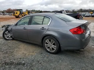 2012 Infiniti G25 x with VIN JN1DV6AR0CM731482, listed as a Copart auction lot 84021004 with 181,959 mi miles and Salvage Title. Bid and sale history available at DreamBid. Image 2.