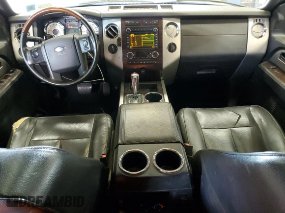 2010 Ford Expedition Limited with VIN 1FMJU2A53AEA38322, listed as a Copart auction lot 62833195 with 205,082 mi miles and Salvage title. Bid and sale history available at DreamBid. Image 8.