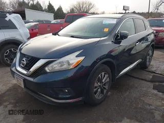 2017 Nissan Murano S with VIN 5N1AZ2MHXHN147944, listed as a IAAI auction lot 41425722 with 114,156 mi miles and . Bid and sale history available at DreamBid. Image 2.