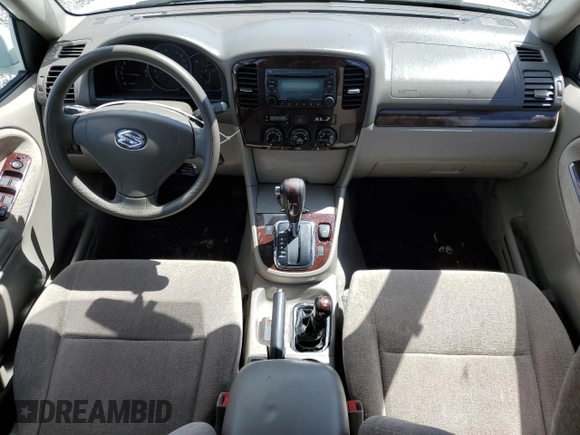 2003 Suzuki XL7 Touring with VIN JS3TX92V034109417, listed as a Copart auction lot 52672475 with 96,760 mi miles and Salvage title. Bid and sale history available at DreamBid. Image 8.