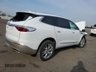 2023 Buick Enclave Premium with VIN 5GAEVBKW1PJ187386, listed as a Copart auction lot 53313475 with Not Provided miles and Salvage Title. Bid and sale history available at DreamBid. Image 3.