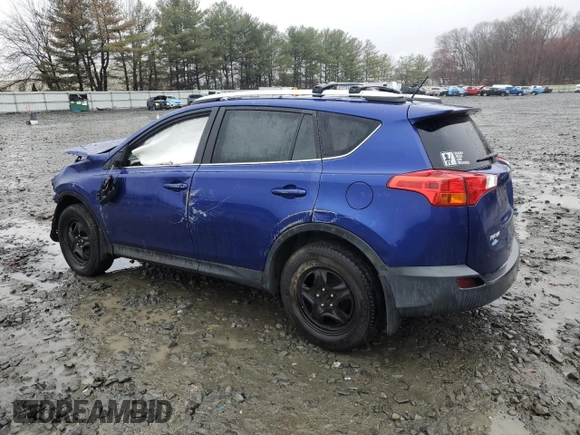 2015 Toyota RAV4 LE with VIN 2T3BFREV6FW363083, listed as a Copart auction lot 49550475 with Not Provided miles and Salvage Title. Bid and sale history available at carsss.com. Image 2.