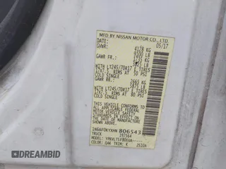 2017 Nissan NV SV с VIN 1N6AF0KYXHN806543, выставлен на аукционе IAAI как лот 42091203 с пробегом 278 626 миль миль и . История ставок и продаж доступна на DreamBid. Изображение 9.