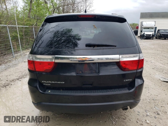 2012 Dodge Durango Crew with VIN 1C4RDJDG0CC322424, listed as a Copart auction lot 55677295 with 208,999 mi miles and Clean Title. Bid and sale history available at DreamBid. Image 6.