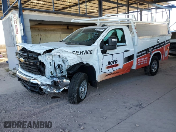 2024 Chevrolet Silverado 1500 with VIN 1GB0WLE79RF357732, listed as a Copart auction lot 89190405 with 1,511 mi miles and Salvage Title. Bid and sale history available at DreamBid. Image 1.