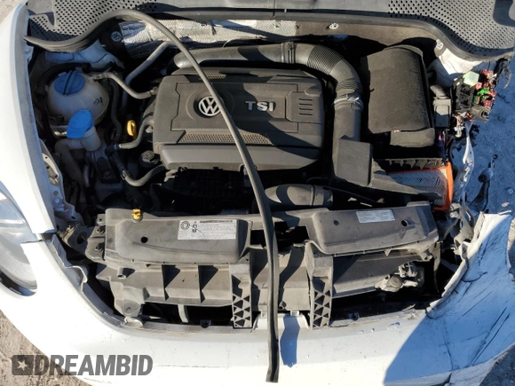 2015 Volkswagen Beetle 1.8T with VIN 3VW517AT7FM809440, listed as a Copart auction lot 84334724 with Not provided miles and Salvage title. Bid and sale history available at DreamBid. Image 11.