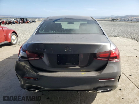 2019 Mercedes-Benz A 220 with VIN WDD3G4EB8KW018875, listed as a Copart auction lot 62552985 with 31,785 mi miles and Salvage title. Bid and sale history available at DreamBid. Image 6.