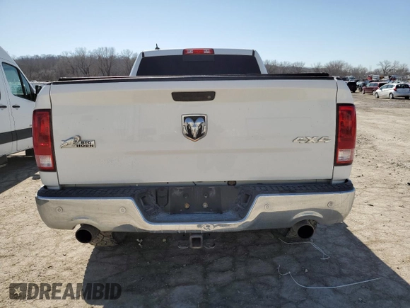 2017 Ram 1500 Big Horn z VIN 1C6RR7TT8HS822368, wystawiony jako Copart lot #45978735 z przebiegiem 94 482 mil mil oraz Szkoda całkowita • Salvage title. Historia ofert i sprzedaży dostępna na DreamBid. Obrazek 6.