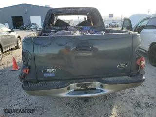2001 Ford F-150 SuperCrew XLT with VIN 1FTRW08L51KE37549, listed as a Copart auction lot 46435215 with 0 mi miles and Salvage Title. Bid and sale history available at carsss.com. Image 6.