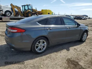 2018 Ford Fusion Hybrid SE with VIN 3FA6P0LU2JR274425, listed as a Copart auction lot 47828885 with 0 mi miles and Salvage Title. Bid and sale history available at carsss.com. Image 3.