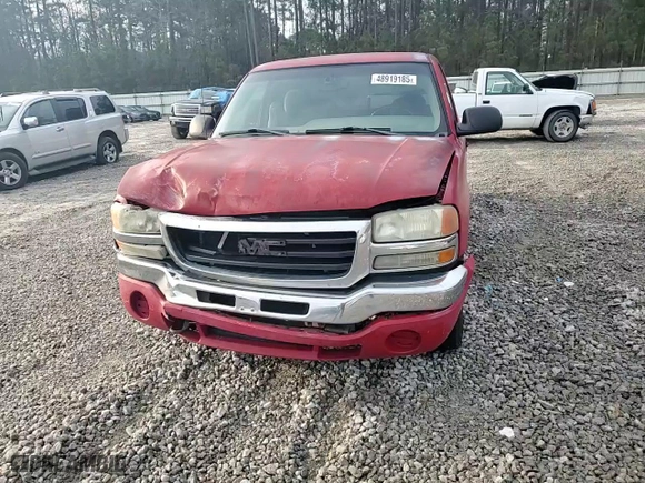 2003 GMC Sierra 1500 SLE with VIN 2GTEC19TX31200232, listed as a Copart auction lot 48919185 with 233,448 mi miles and Salvage Title. Bid and sale history available at carsss.com. Image 11.