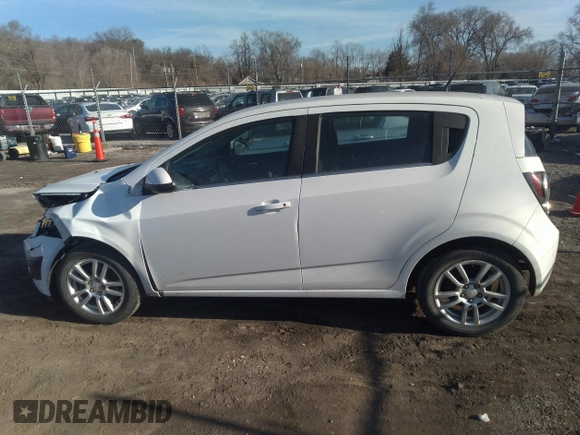 2014 Chevrolet Sonic LT with VIN 1G1JC6SH6E4172219, listed as a IAAI auction lot 41771776 with 71,054 mi miles. Bid and sale history available at carsss.com. Image 14.