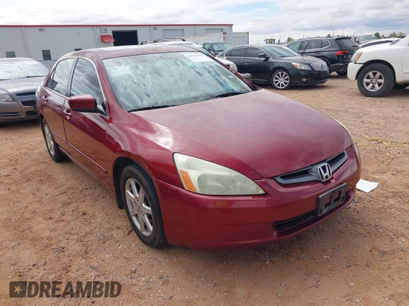 2004 Honda Accord EX with VIN 1HGCM66594A036617, listed as a IAAI auction lot 42576206 with 215,054 mi miles and . Bid and sale history available at DreamBid. Image 1.