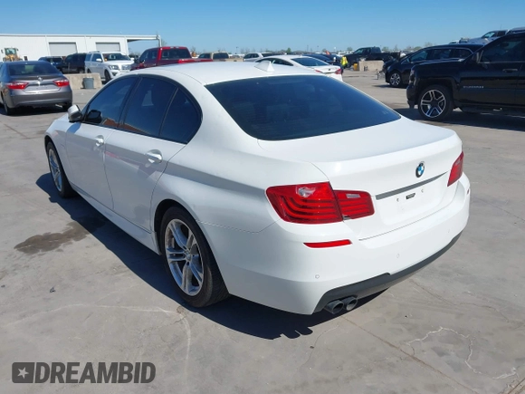 2014 BMW 5 Series 528i with VIN WBA5A5C50ED503130, listed as a IAAI auction lot 41819922 with 135,923 mi miles. Bid and sale history available at carsss.com. Image 3.
