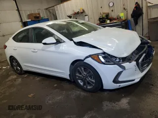 2018 Hyundai Elantra Value Edition with VIN 5NPD84LFXJH342593, listed as a Copart auction lot 42194425 with 159,963 mi miles and Salvage Title. Bid and sale history available at DreamBid. Image 4.