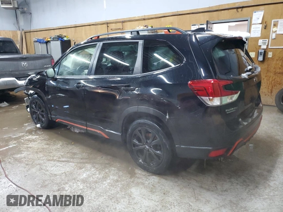 2023 Subaru Forester Sport with VIN JF2SKAJC4PH429981, listed as a Copart auction lot 87036214 with 42,221 mi miles and Salvage Title. Bid and sale history available at carsss.com. Image 2.