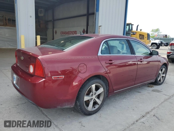 2009 Chevrolet Malibu 2LT with VIN 1G1ZJ57BX9F145610, listed as a Copart auction lot 44133615 with 154,244 mi miles and Non Repairable. Bid and sale history available at DreamBid. Image 3.