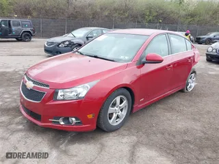 2011 Chevrolet Cruze LT w/2LT with VIN 1G1PG5S92B7185058, listed as a IAAI auction lot 41891610 with 112,805 mi miles. Bid and sale history available at carsss.com. Image 2.