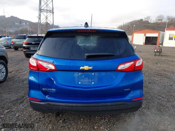 2019 Chevrolet Equinox LS with VIN 3GNAXSEV1KS521666, listed as a IAAI auction lot 40900088 with 77,573 mi miles. Bid and sale history available at carsss.com. Image 16.