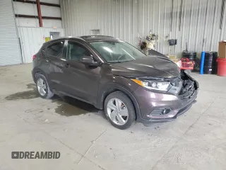 2020 Honda HR-V EX with VIN 3CZRU6H53LM727112, listed as a Copart auction lot 48141465 with 0 mi miles and Salvage Title. Bid and sale history available at carsss.com. Image 4.
