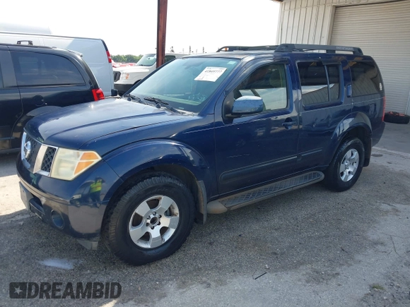 2007 Nissan Pathfinder S with VIN 5N1AR18U47C631443, listed as a IAAI auction lot 41849777 with 244,897 mi miles and . Bid and sale history available at DreamBid. Image 2.