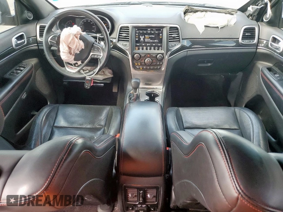 2018 Jeep Grand Cherokee Trailhawk with VIN 1C4RJFLG7JC467934, listed as a Copart auction lot 56193335 with 57,578 mi miles and Salvage title. Bid and sale history available at DreamBid. Image 8.
