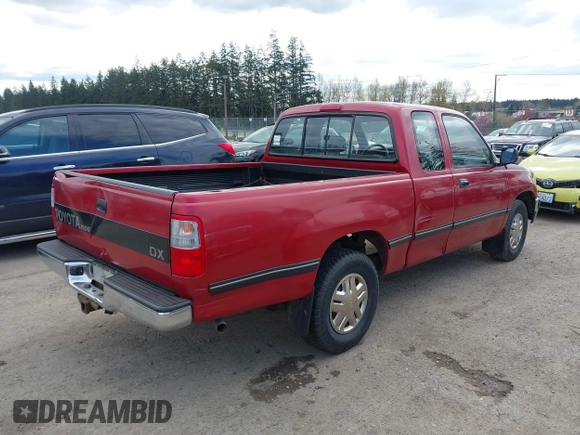 1995 Toyota T100 DX with VIN JT4VD12E6S0005957, listed as a IAAI auction lot 41943578 with 128,489 mi miles. Bid and sale history available at carsss.com. Image 4.