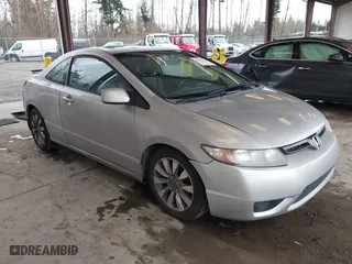 2008 Honda Civic Cpe EX-L with VIN 2HGFG12908H539721, listed as a IAAI auction lot 41611534 with 197,570 mi miles. Bid and sale history available at carsss.com. Image 1.