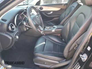 2018 Mercedes-Benz C with VIN 55SWF4JBXJU251710, listed as a Copart auction lot 89401185 with 111,202 mi miles and Salvage Title. Bid and sale history available at carsss.com. Image 7.