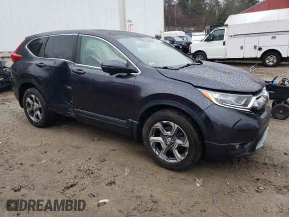 2017 Honda CR-V EX-L with VIN 2HKRW2H84HH118613, listed as a Copart auction lot 41807373 with 58,411 mi miles. Bid and sale history available at carsss.com. Image 4.