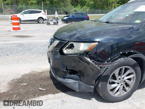 2015 Nissan Rogue SL with VIN 5N1AT2MV3FC924433, listed as a IAAI auction lot 42155223 with 145,980 mi miles and . Bid and sale history available at carsss.com. Image 6.