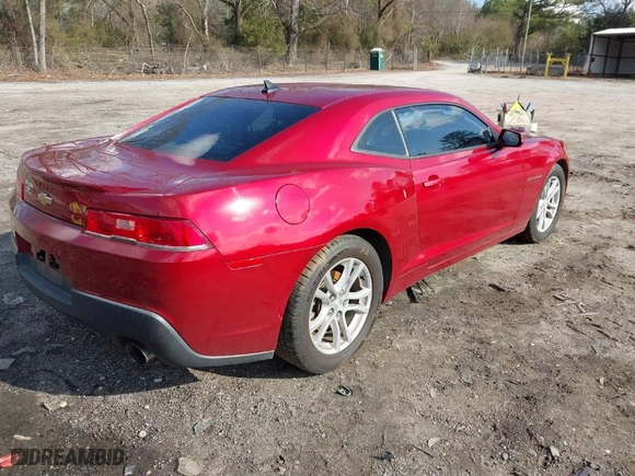 2015 Chevrolet Camaro LS with VIN 2G1FB1E34F9131193, listed as a IAAI auction lot 41538197 with 175102 miles. Bid and sale history available at carsss.com. Image 4.