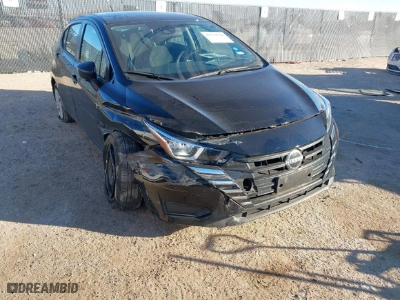 2024 Nissan Versa S with VIN 3N1CN8DV3RL872601, listed as a IAAI auction lot 41394798 with 16,993 mi miles. Bid and sale history available at carsss.com. Image 6.