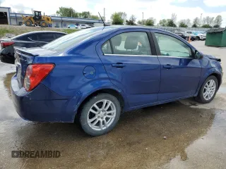 2014 Chevrolet Sonic LT z VIN 1G1JC5SH6E4156225, wystawiony jako Copart lot #54017215 z przebiegiem 161 854 mil mil oraz Szkoda całkowita • Salvage title. Historia ofert i sprzedaży dostępna na DreamBid. Obrazek 3.