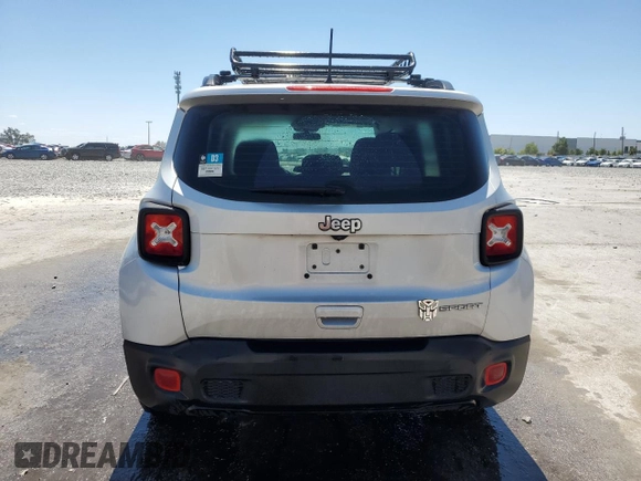 2020 Jeep Renegade Sport with VIN ZACNJAAB6LPL16619, listed as a Copart auction lot 53066195 with 54,226 mi miles and Salvage title. Bid and sale history available at DreamBid. Image 6.