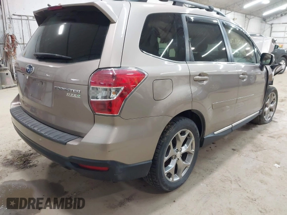 2015 Subaru Forester Touring z VIN JF2SJAUC4FH586763, wystawiony jako IAAI lot #42160456 z przebiegiem 59 412 mil mil oraz . Historia ofert i sprzedaży dostępna na DreamBid. Obrazek 4.