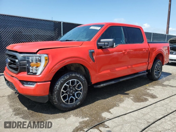 2023 Ford F-150 XL z VIN 1FTEW1EP2PKD37574, wystawiony jako Copart lot #55490505 z przebiegiem 11 162 mil mil oraz Czysty tytuł • Clean title. Historia ofert i sprzedaży dostępna na DreamBid. Obrazek 1.