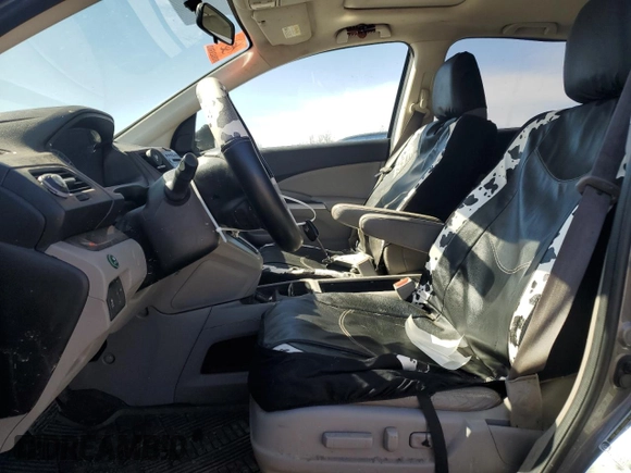 2013 Honda CR-V EX-L with VIN 2HKRM4H74DH621318, listed as a Copart auction lot 49602965 with 213,407 mi miles and Salvage Title. Bid and sale history available at carsss.com. Image 7.