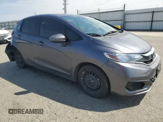 2020 Honda Fit LX with VIN 3HGGK5H40LM733567, listed as a Copart auction lot 53866985 with 86,486 mi miles and Salvage Title. Bid and sale history available at carsss.com. Image 4.
