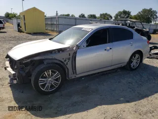 2013 Infiniti G37 Journey with VIN JN1CV6AP9DM718662, listed as a Copart auction lot 59592975 with 165,697 mi miles and Salvage title. Bid and sale history available at DreamBid. Image 1.