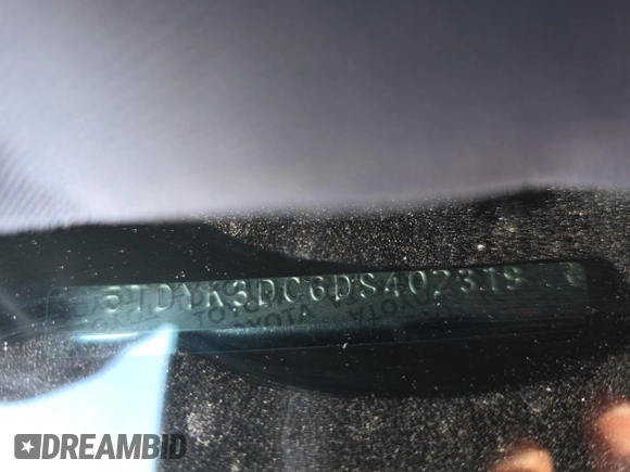 2013 Toyota Sienna XLE AAS with VIN 5TDYK3DC6DS402319, listed as a Copart auction lot 49848965 with 157,201 mi miles and Salvage Title. Bid and sale history available at carsss.com. Image 13.