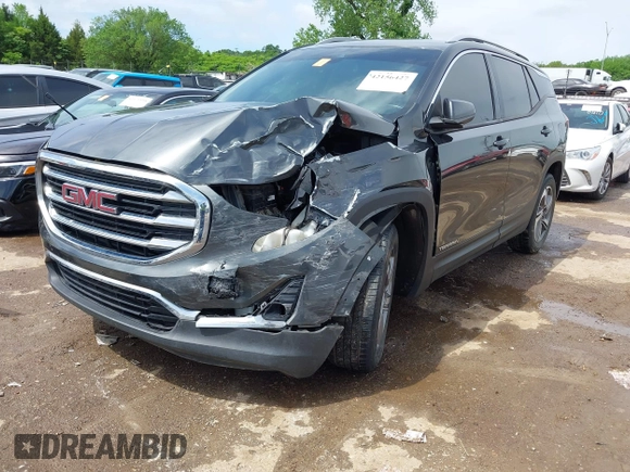 2020 GMC Terrain SLT z VIN 3GKALVEV1LL204363, wystawiony jako IAAI lot #42156427 z przebiegiem 101 223 mil mil oraz . Historia ofert i sprzedaży dostępna na DreamBid. Obrazek 2.