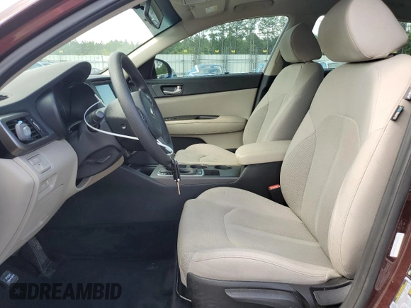 2018 Kia Optima LX with VIN 5XXGT4L32JG266820, listed as a Copart auction lot 56457175 with 89,960 mi miles and Salvage title. Bid and sale history available at DreamBid. Image 7.