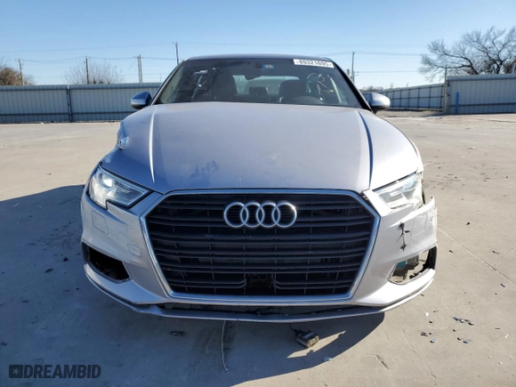 2018 Audi A3 Sedan Premium with VIN WAUAUGFF2J1047486, listed as a Copart auction lot 89321695 with 41,603 mi miles and Salvage Title. Bid and sale history available at carsss.com. Image 5.
