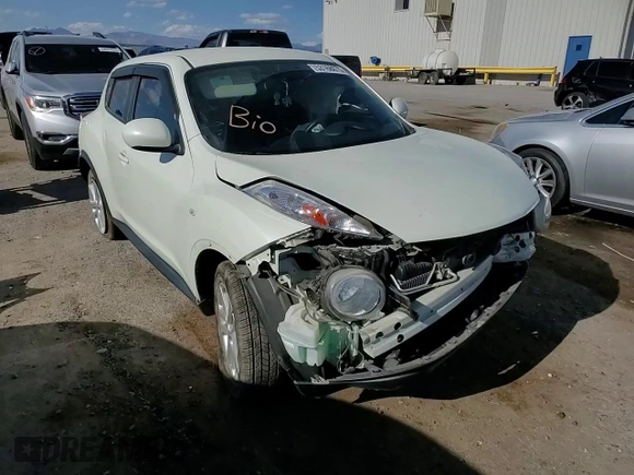 2012 Nissan Juke S with VIN JN8AF5MR3CT113909, listed as a Copart auction lot 53168675 with 0 mi miles and Salvage Title. Bid and sale history available at carsss.com. Image 10.